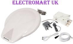 CARAVAN CAMPING MOTOR HOME 240V 12V BOAT TV DIGITAL FREEVIEW BOOSTER AERIAL KIT