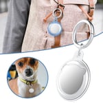 Hopowa Protective Cover Compatible For A-pple Airtag 2021, Key Finder Cover With Keyring Portable Keychain Cover Case Anti-Lost Scratch Resistant