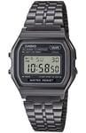 Wristwatch CASIO A168WEGG-1B Stainless Steel Black Unisex Digital VINTAGE copy-3