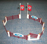 Playmobil Horse / Pony Paddock Enclosure Fencing & Gate ( from set 70337 )   NEW