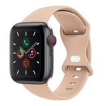 Apple Watch (Series 5) 2019 GPS + Cellular 40 mm - Aluminium Gris sidéral - Bracelet sport Rose