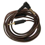 3,5 mm till Dual 2,5 mm Hörlurar Ersättningskabel för Hifiman HE400S HE 400I HE560 HE 350 HE1000 HE1000 V2 47,2 tum