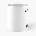 Never Skip Keg Day Classic Mug - for Office Decor, College Dorm, Teachers, Classroom, Gym Workout and School Halloween, Holiday, Christmas Party ! Great Inspirational Wall Art Poster.