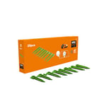 WORX - Lot de 25 piquets biodégradables pour câbles périphériques de robots tondeuses WORX LANDROID - WA0665 (installation facile et rapide, respectueux de l'environnement)