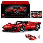 LEGO Ferrari Pack : Jouet de Voiture Technic Ferrari Daytona SP3 (42143) pour Enfants et Kit de Modélisme Ferrari 512 M 1970 (76906) pour Adultes, Cadeau pour Familles et Passionnés de Courses