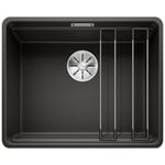 Blanco Etagon 500-F UXI køkkenvask, 52,7x42,7 cm, sort