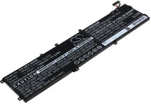Batteri M7R96 för Dell, 11.4V, 7300 mAh