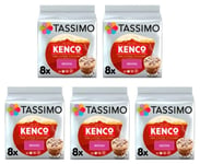 Tassimo Coffee Pods Kenco Mocha T-Discs 5 Packs (40 Drinks)