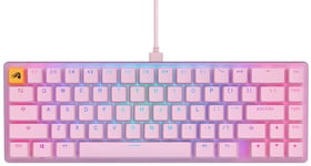 Glorious Gaming GMMK 2 Compact (65%) - Mechanical Gaming Keyboard, Aluminium Frame, Customisable, Doubleshot Caps, Fox Switches, Per Key RGB, Full NKRO, American QWERTY Layout - Pink