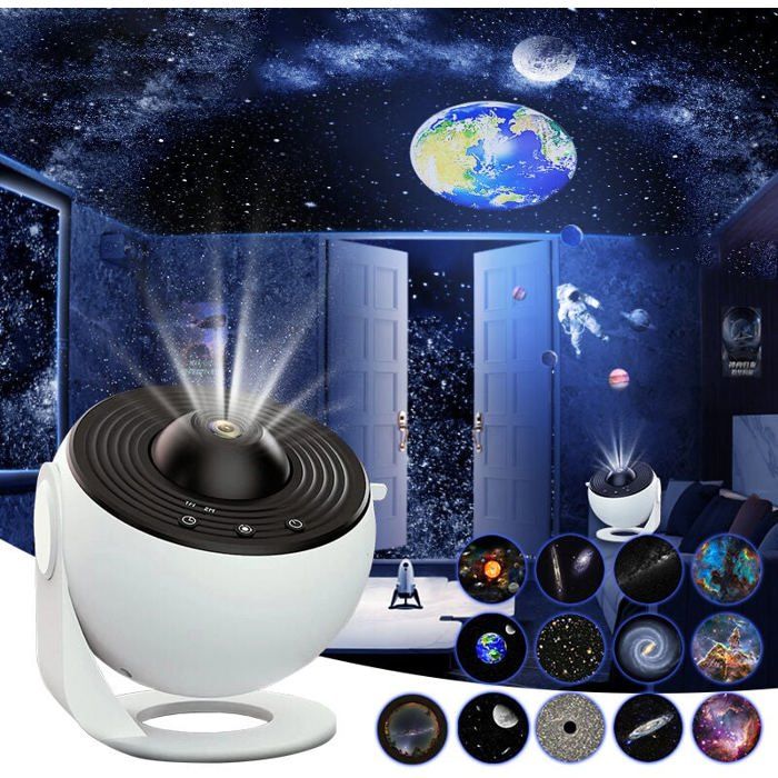 Clementoni Galileo Lab - Projecteur D'étoiles Et Planétarium Pour Enfants 8 Ans+ - Avec App Interactive Et Réalité Augmentée