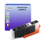 Cartouche compatible avec Canon CLI-551 XL Photo Noire pour Canon Pixma MG7150, MG7500, MG7550, MX720, MX725, MX920, MX925R