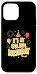 Coque pour iPhone 12 Pro Max C'est mon anniversaire doré Cool Classic Birthday