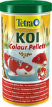 Tetra Pond Koi Colour Pellets, Premium Fish Food For All For...