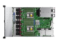 HPE ProLiant DL360 Gen10 - Serveur - Montable sur rack - 1U - 2 voies - 1 x Xeon Silver 4208 / 2.1 GHz - RAM 32 Go - SATA/SAS - hot-swap 2.5" baie(s) - aucun disque dur - Gigabit Ethernet - moniteur : aucun