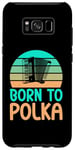 Coque pour Galaxy S8+ Né à Polka Polka Polka