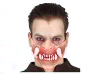 Halvmask Med Huggtänder