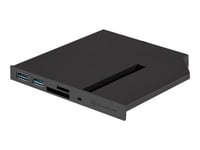 Silverstone Fps01 - Adapter För Lagringsfack - 5.25" Slim Line To M.2 - Svart