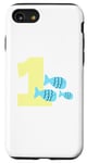 iPhone SE (2020) / 7 / 8 Kids 1st Birthday Fish Summer Party One Year Old Case