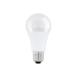 EGLO Lampe LED E27 jour & nuit, ampoule avec détecteur de mouvement et veilleuse, 9 watts (correspond à 60 watts), 830 lumens, blanc chaud, 2700 Kelvin, A60, Ø 6 cm