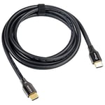 DTECH 8K HDMI Cable Supports 8K 60Hz 4K 144Hz 2K 165Hz Ultra HD High Speed 48Gbps for Monitor PC HDTV Projector PS4 and other HDMI Devices -2M