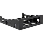 StarTech.com adapter för frontpanel 3.5" till 5.25", svart