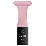 Fitbit Charge 4 / 3 silicone hanging watch strap - Pink