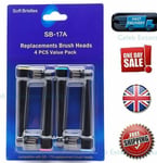 Black ORAL B Compatible ✅ Electric Toothbrush Heads Replacement Head 4 PACK 🔥 ✅