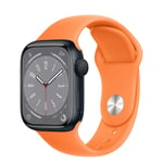 Apple 41mm Sport Band - Bright Orange - Compatible with Apple Watch Series 7(41mm), Series 8(41mm)