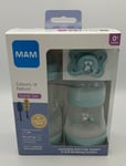 MAM Colours Of Nature Starter Set Blue Racoon Ant-Colic & Self Sterilising