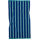 Gant Home-Stripe Strandhåndklæde 100x180 cm, Ocean Turquosie
