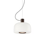 Flos - Bellhop glass S1 pendellampa cioko - Pendellampor - Edward Barber & Jay Osgerby - Brun
