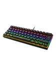 Deltaco GAMING mini mechanical keyboard (DE) - Tangentbord - Tysk - Svart