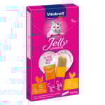 Vitakraft Jelly Lovers Mix Kyckling + Kalkon - Ekonomipack: 24 x 15 g