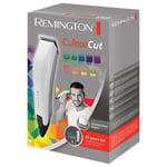 Remington Mens Hair Clipper Trimmer Grooming Kit Colour Cut 16 pc