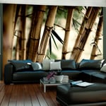 Papier peint intissé Orient Fog and bamboo forest : Taille - 250 x 193 cm
