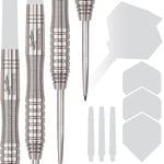 Unicorn Steel Tip Darts Barrels Only | Gary 'The Flying Scotsman' Anderson Purist Player Development Lab Phase 2 | 90% Natural Tungsten Barrels | 22 g