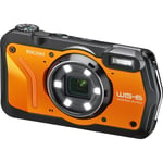 Ricoh WG-6 Tough Waterproof Digital Camera: Orange