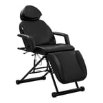 Behandlingsstol 563 kosmetisk stol svart