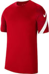 Nike Men's Dri-FIT Strike 21 Short Sleeve Jersey, University Red/Gym Rot/Weiss/Weiss, XL