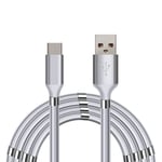 SERO PD magnet kabel, USB till USB-C, 1m, vit