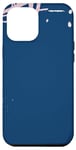 Coque pour iPhone 12 Pro Max Couleur simple : bleu et rose