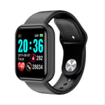 XSHIYQ Smart Watch Bluetooth Fitness Tracker Sports Watch Heart Rate Monitor Smart Bracelet For Android Ios 1.3 inches Black