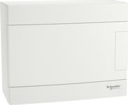 Schneidere Utanpåliggande Elcentral Schneider 1X8 Ip40 Ik07 Easy9 Eu Ez9eu-1-8-Nt-P Ez9eud108 Vit Dörr