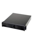 FANTEC TCG-2830KX03-1 - rack-mountable - 2U - ATX - Chassi - Server (Rack) - Svart