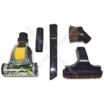 Vacuum Cleaner Mini Pet Hair Remover Turbo Brush Floor Tool and 4 Piece Tool Kit