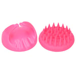 (rose Red)Hair Brush Shampoo Brush Original For Hair Growth For Exfoliate For