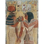 Nathan - Puzzle - Sethi Premier Et Hathor / Fresque egyptienne - 1500 Pieces - Ref :876648