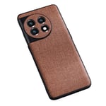 Ripebestandig OnePlus 11 5G deksel - Brunt