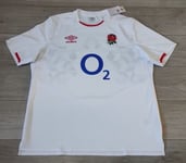 NEW - England Rugby Union Home Shirt 2020/2021 - Umbro 3XL Jersey Top 20/21 XXXL