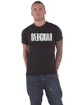 Radiohead T Shirt Daehoidar Band Logo Official Mens Black